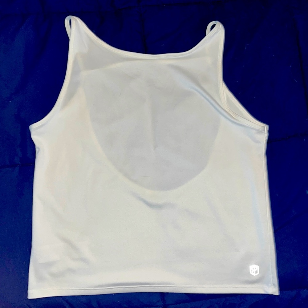 Born Primitive medium white open back tank. Never worn!